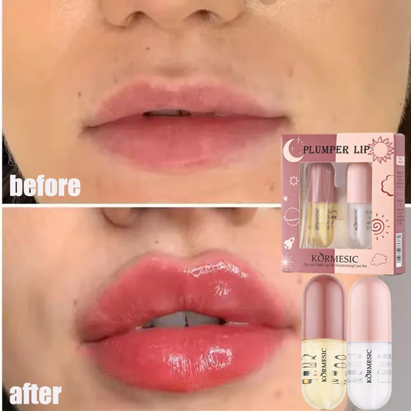 Instant Lip Plumping Essential Oil Nourishing Antiwrinkle Moisturising Sexy Lip Care Ultimate Plumping Lip Gloss Serum Cosmetics
